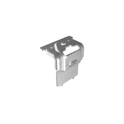 Esdec FlatFix Fusion End Clamp 30mm – Standard Aluminium Finish