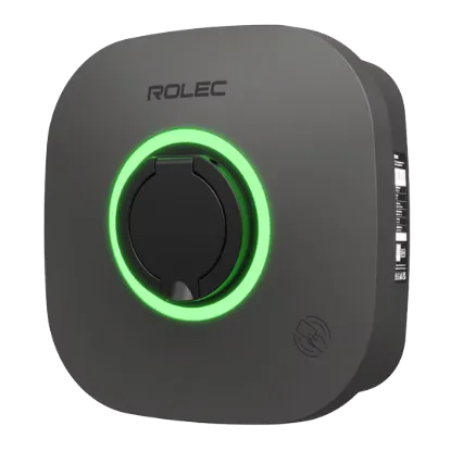 Rolec EVO Smart 7.4kW EV Charger – Untethered Type 2 Socket (Grey)