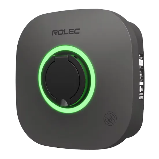 Rolec EVO Smart 7.4kW EV Charger – Untethered Type 2 Socket (Grey)