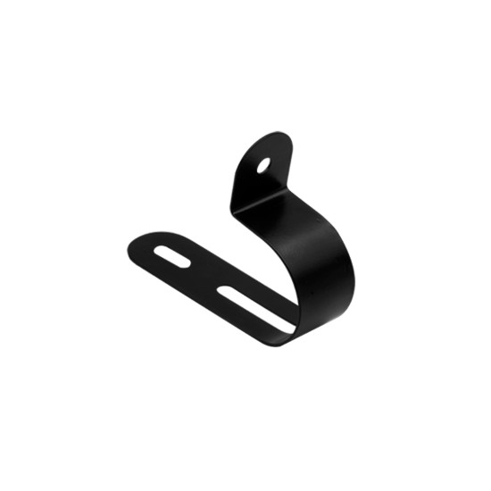 Unicrimp 8mm Black Round Cable Clips (Pack of 10)